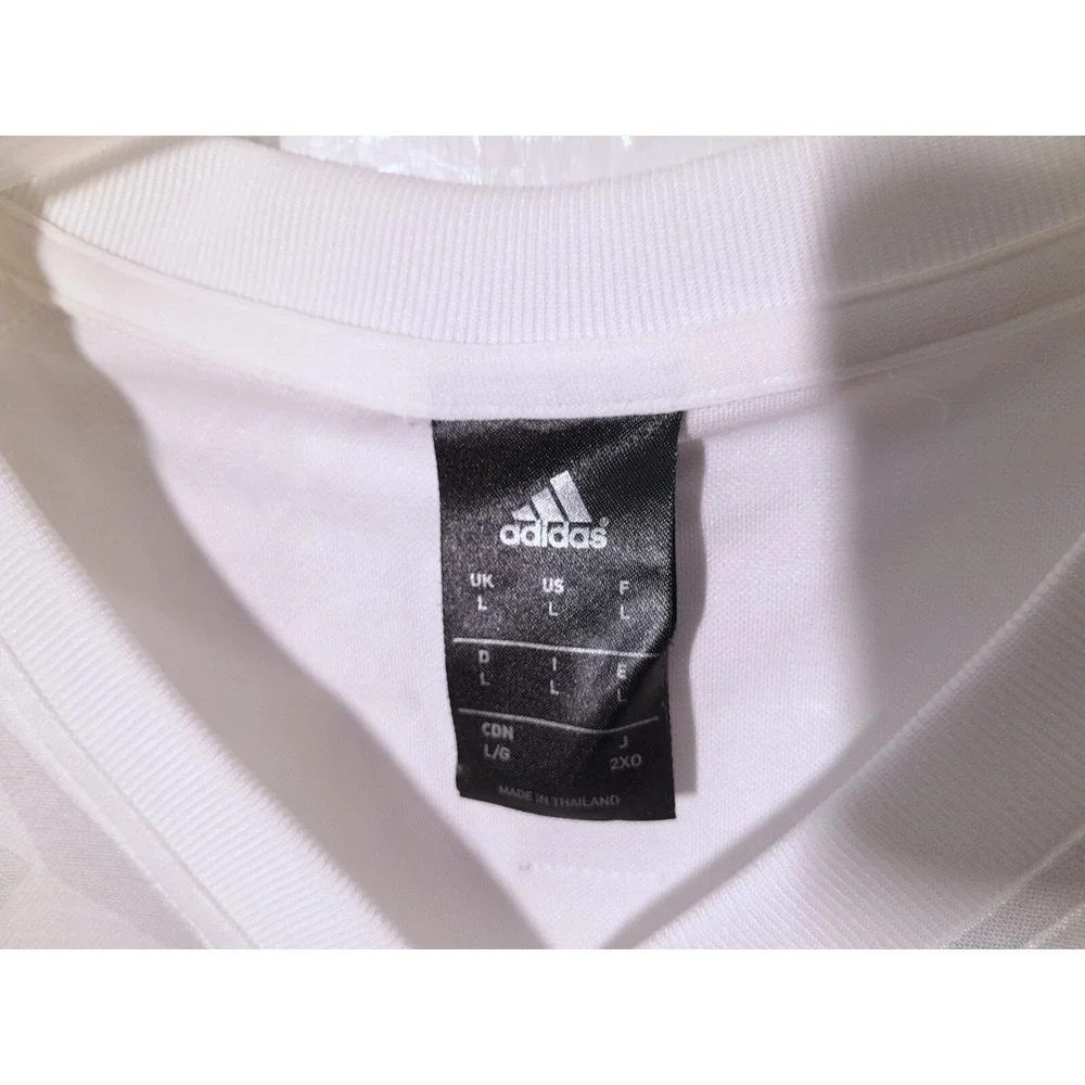 Adidas Indiana Pacers NBA Shirt Mens Large White Christmas Day Shooting Jersey